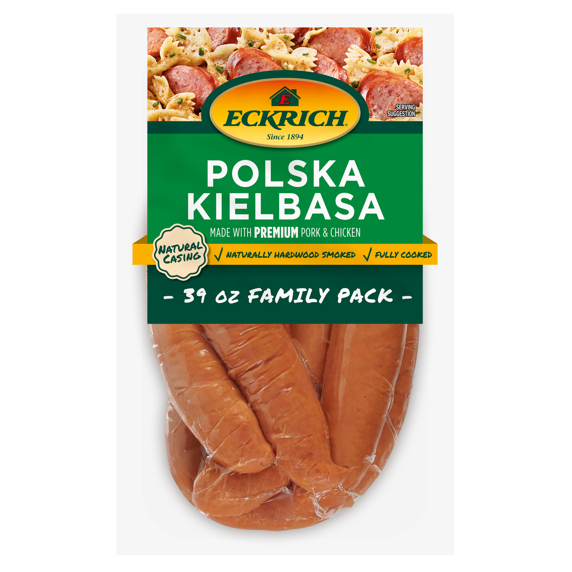 Polska Kielbasa Natural Casing Family Pack | Eckrich